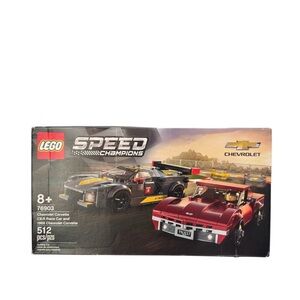 LEGO Speed Champions 76903 Chevrolet Corvette C8.R &1969 Corvette (512 pieces)
